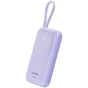 Батарея універсальна Canyon 10000mAh OnPower 101 PD/22.5W built-in cable Purple (CNS-CPB101PU) - зменшене зображення 2