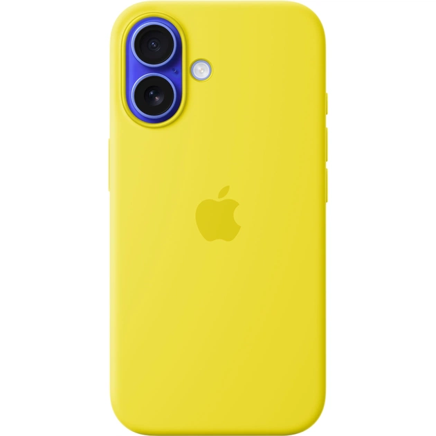 Чехол для мобильного телефона Apple iPhone16 Silicone Case with MagSafe - Star Fruit (MYY73ZM/A) - изображение 1