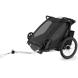 Коляска Thule Chariot Sport 2 Double (Black) (TH 10201031) зображення 1