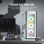 Корпус Corsair iCUE 7000X RGB Tempered Glass White (CC-9011227-WW) - зменшене зображення 11