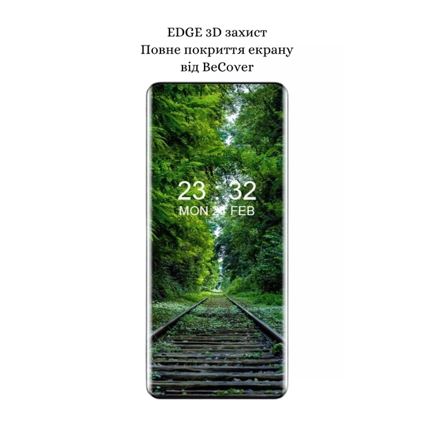Скло захисне BeCover EDGE Motorola Edge 60 Fusion Black (714770) - picture 4