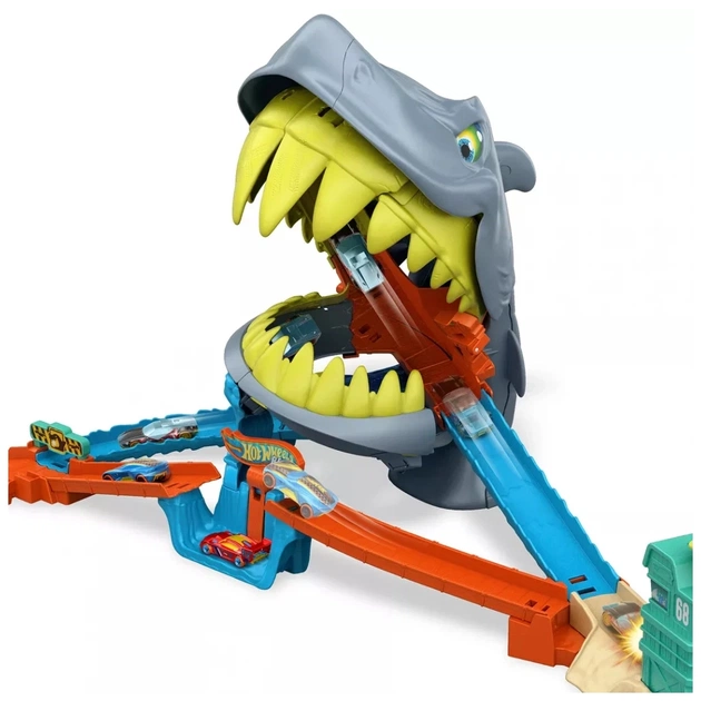 Автотрек Hot Wheels City Пляжна атака акули (JHL96) - picture 2