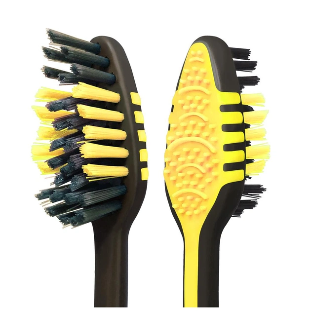 Зубна щітка Colgate Зіг Заг Деревне вугілля середньої жорсткості 3 шт. (8718951305212) - picture 7