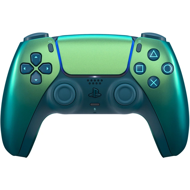 Геймпад Sony Playstation DualSense Bluetooth PS5 Chrome Teal (1000044461) - изображение 1