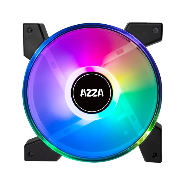 Кулер до корпусу Azza 1 X PRISMA DIGITAL RGB FAN 140mm (FFAZ-14DRGB-011) - изображение 1