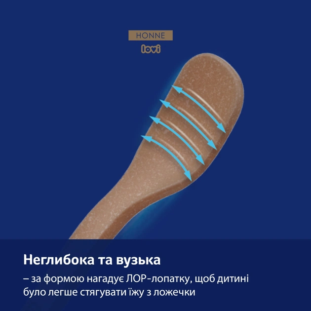 Набір дитячого посуду Lovi Granola Перша ложечка для годування 2 шт (35/582_bei) - picture 6