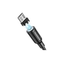Дата кабель USB 2.0 AM to Micro 5P 1.0m 2.4A magnetic BX41 black BOROFONE (6931474738455) - уменьшенное изображение 3