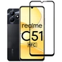 Скло захисне BeCover Realme C51 Black (710301) - зменшене зображення 2