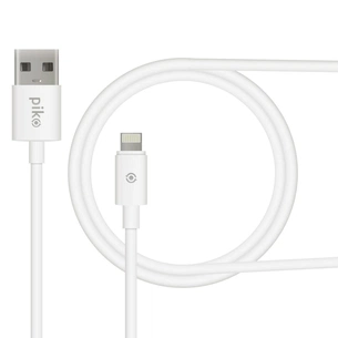 Дата кабель USB 2.0 AM to Lightning 0.2m white Piko (1283126493836) зображення 1