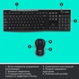Комплект Logitech MK270 Wireless UA Black (920-004508) - зменшене зображення 6