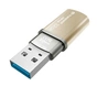 USB флеш накопичувач Transcend JetFlash 820, Gold Plating, USB 3.0 (TS32GJF820G) - зменшене зображення 3
