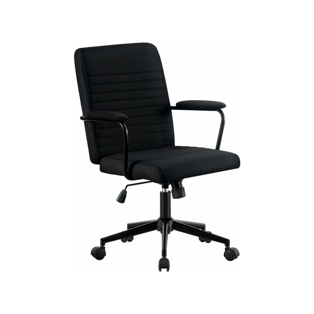 Офісне крісло GT Racer B-3941 Black (B-3941 Fabric Black) - зображення 1