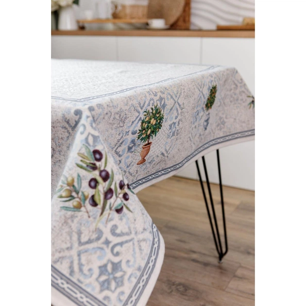 Скатертина Прованс гобеленова Афіни 136х260 см (035376) - picture 4