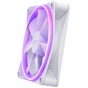 Кулер до корпусу NZXT F120RGB Single (White) (RF-R12SF-W1) - зменшене зображення 3