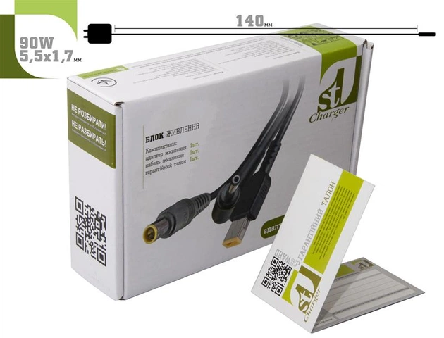 Блок питания 1StCharger для ноутбука Acer 19V 90W 4.74A 5.5x1.7мм Wall Mount (WM1ST19V90W5517) - изображение 1