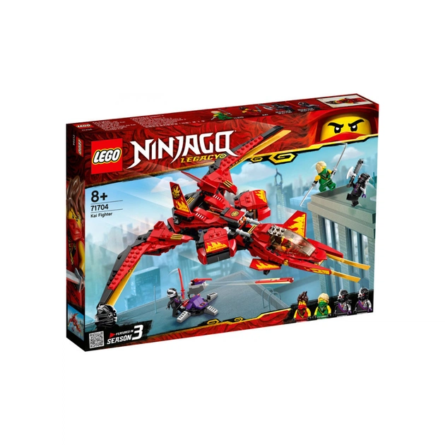 Конструктор LEGO NinjaGo Винищувач Кая 513 деталей (71704) - изображение 1