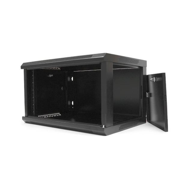 Шафа настінна Merlion 4U 19" 600*350*279 (Ш*Г*В)мм, black (MI3-6304 / 36526) - picture 3