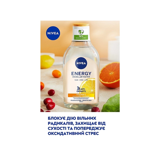 Міцелярна вода Nivea Energy З антиоксидантами 400 мл (4005900893659) - picture 4