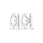 Гальмівні колодки Bosch 0 986 494 324 - зменшене зображення 1