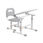 Парта зі стільцем FunDesk Piccolino Grey (211459) - зменшене зображення 3