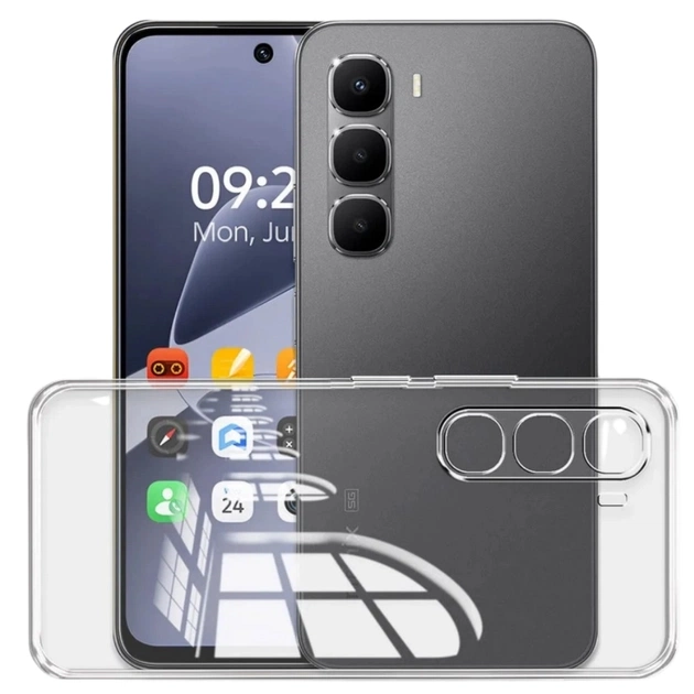 Чохол до мобільного телефона BeCover Silicone Infinix Hot 60 Pro Plus (X6886) Transparent (714672) - зображення 1