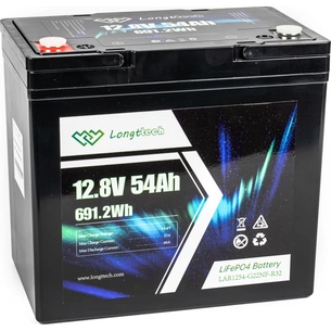 Батарея LiFePo4 Longttech 12.8V - 54Ah (LAR1254-G22NF-R32) зображення 1