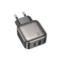 Зарядний пристрій BOROFONE BAS55A Absolute 1xUSB-C PD30W + 1xUSB QC3.0 Black (6941991116230) - зменшене зображення 5