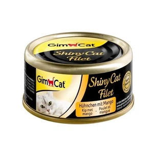 Консерви для котів GimCat Shiny Cat Filet З куркою та манго 70 г (4002064413792) зображення 1
