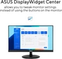 Монітор Asus 21.45" VP227HF (90LM0880-B01O71) VA Black 100Hz - зменшене зображення 4