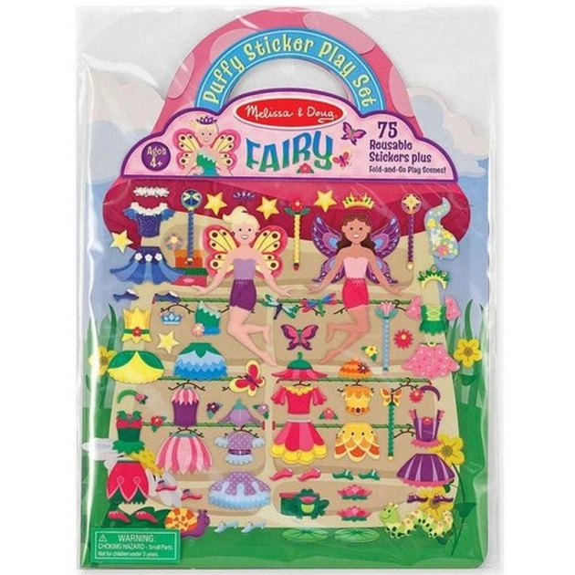 Набір для творчості Melissa&Doug Багаторазові наклейки Феї (MD19414) - зображення 1