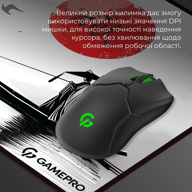 Килимок для мишки GamePro Speed/Control Gray (MP275JR) - picture 6