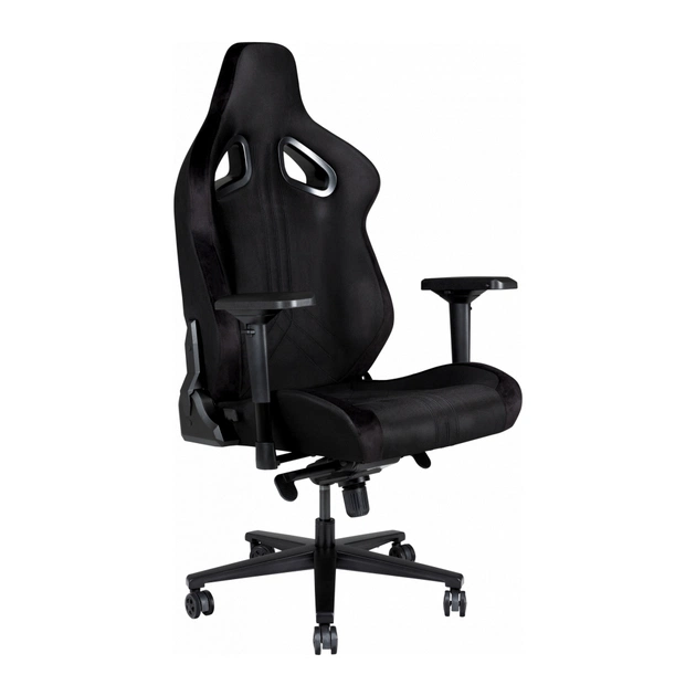 Кресло игровое GT Racer X-6120 Black (X-6120 Fabric Black) - изображение 1