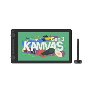 Графічний планшет Huion Kamvas 16 Gen3 Black + рукавичка (GS1563) зображення 1