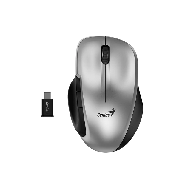 Мишка Genius Ergo 8200S Wireless Silver (31030029404) - зображення 1