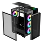 Корпус для ПК OCYPUS GAMMA C60 BK ARGB (GAMMA-C60-BKG400XX-GL) - зменшене зображення 8