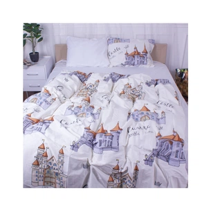 Постільна білизна MirSon Сатин 22-1332 Castle Полуторна (2200005161647) зображення 1