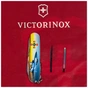 Ніж Victorinox Climber Army Чорний Літак + Емблема ПС ЗСУ (1.3703.3_W3040p) - зменшене зображення 6