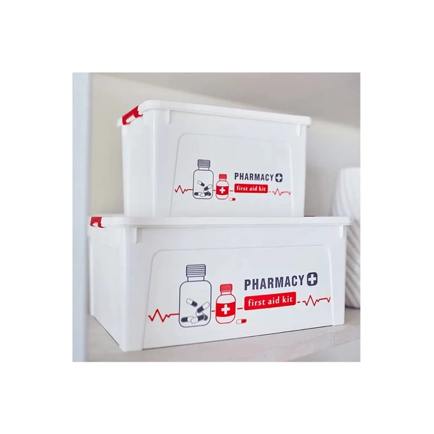 Контейнер для зберігання Алеана Смарт-бокс із затиском Аптечка 3.5 л (127006) - picture 2