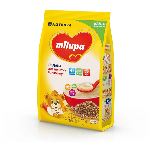 Дитяча каша Milupa Гречана 170 г (5900852039003) - picture 5