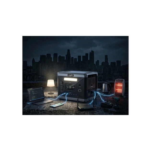 Зарядна станція SolarPlay BCQ2501 2400W 2160Wh (BCQ2501) - зображення 10