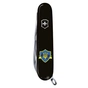 Ніж Victorinox Spartan Ukraine 91 мм Чорний Тризуб на щиті зі стрічкою (1.3603.3_T1070u) - зменшене зображення 4