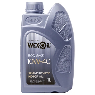 Моторна олива WEXOIL Eco gaz 10w40 1л (WEXOIL_62582) зображення 1