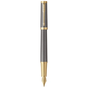 Ручка пір'яна Parker INGENUITY Grey Lacquer GT  FP F (60 411) зображення 1