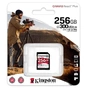 Карта пам'яті Kingston 256GB SDXC class 10 UHS-II U3 Canvas React Plus (SDR2/256GB) - зменшене зображення 3