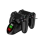 Зарядний пристрій iPega PG-9180 Для геймпадів PS4 Black (PG-9180) - зменшене зображення 1