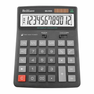 Калькулятор Brilliant BS-555 (S/B) изображение 1