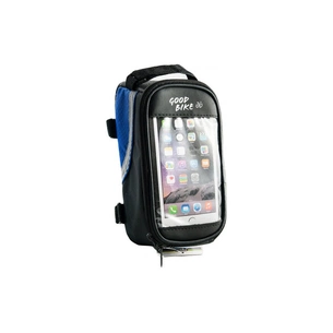 Велосумка нарамна Good Bike під смартфон 4,8 Black/Blue (94882-IS) изображение 1