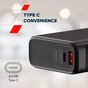 Батарея універсальна Canyon 20000mAh OnPower 230 TFT PD/130W Dark Grey (CNS-CPB230DG) - зменшене зображення 9