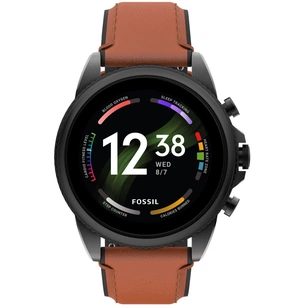 Смарт-годинник Fossil Gen 6 Brown Leather (FTW4062) зображення 1