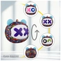 Навушники XoKo G05-face changing TWS Violet (G05-VIOT) - зменшене зображення 5